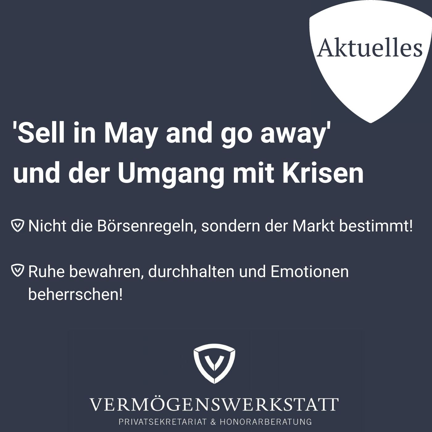 Aktuelles - Sell in May